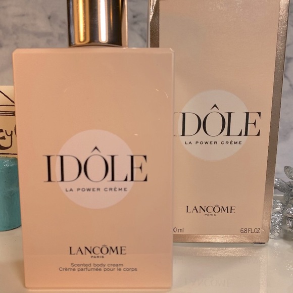 Lancome Idole Body Power Cream, Floral, Vanilla, Cedarwood, NEW - 6.8 oz. 200 ml - Picture 2 of 15